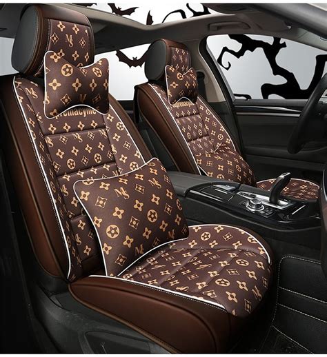 cheap lv car seat covers|Lv steering wheel cover.